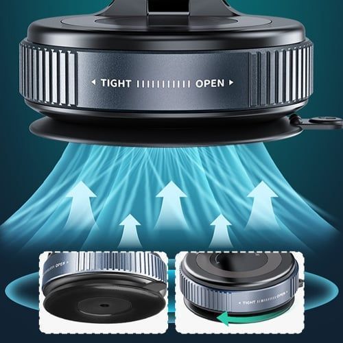 360° Nano Gel Vacuum Magnetic Phone Holder